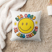 70sレトロヒッピー昇華束 クッション (ブランケット)