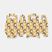 70sレトロ正方形の図形パターン優先ボックス フェイバーボックス (折り畳みなし)