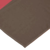 70sレトロ3ストライプのヴィンテージ色パターン テーブルクロス (アングル)