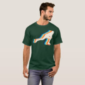 70Sローラースケートディスコレトロヴィンテージ Tシャツ (正面フル)