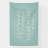 70sヴィンテージレインボー結婚のシーティングチャート 横断幕 (縦)