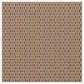 70sヴィンテージレトロの花模様 ファブリック (クローズアップ)