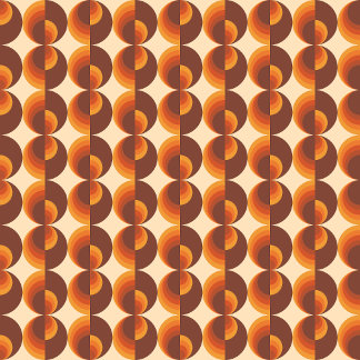 70sヴィンテージ幾何学模様 クッション