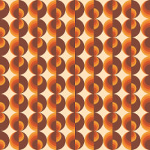 70sヴィンテージ幾何学模様