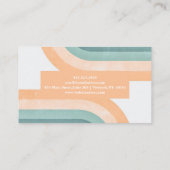 70sヴィンテージ虹 名刺 (裏面)