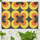 70s壁紙 キッチンタオル (折り畳み)