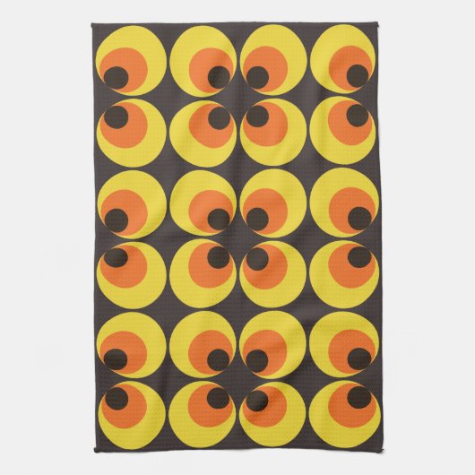 70s壁紙 キッチンタオル (縦)