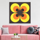 70s壁紙 キャンバスプリント (インサイチュ (リビング))