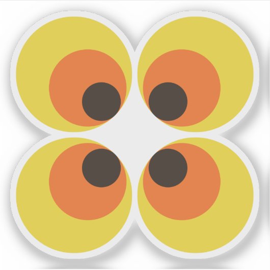 70s壁紙 シール (正面)