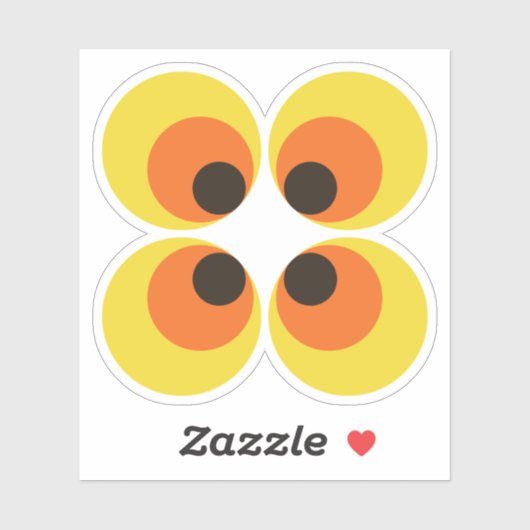 70s壁紙 シール (シート)