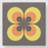 70s壁紙 ストーンコースター (正面)