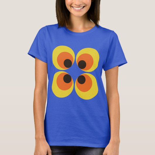 70s壁紙 tシャツ (正面)