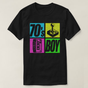 70s少年1970sファッション70テーマパーティー70 tシャツ