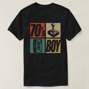 70s少年1970sファッション70テーマパーティー70 tシャツ