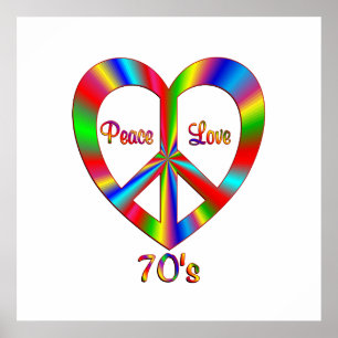 70s平和愛 ポスター