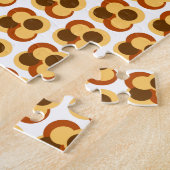 70s抽象芸術の円形 ジグソーパズル (側面)