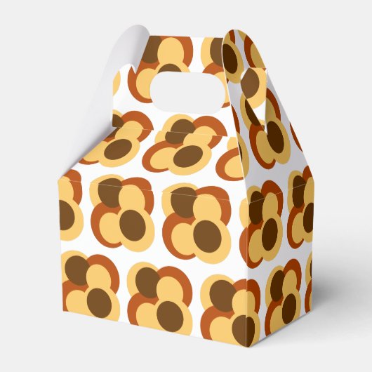 70s抽象芸術の円形 フェイバーボックス (裏面サイド)