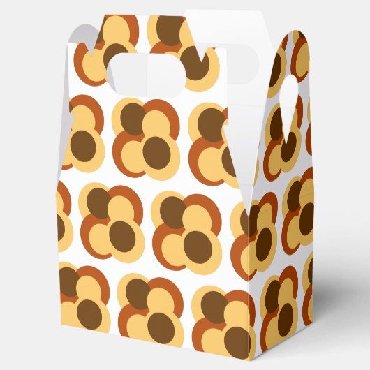 70s抽象芸術の円形 フェイバーボックス (オープン)