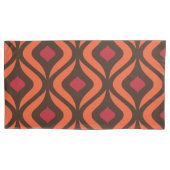 70s抽象芸術幾何形状パターン 枕カバー (正面左)