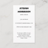 70s渦巻の名刺 名刺 (裏面)