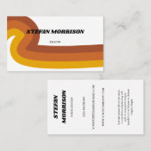 70s渦巻の名刺 名刺 (正面/裏面)