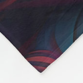 70s 60s Psychedelic Feathers フリースブランケット (角)