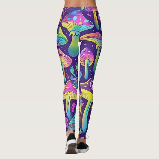 70s 60s Psychedelic Hippy Retro Hip レギンス (裏面)