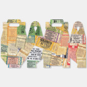 70s 80s音楽コンサートチケットスタブ好意ギフトボックス フェイバーボックス (見開き)