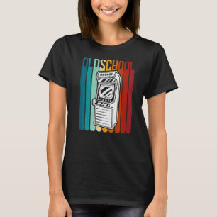 70s 80s 90sヴィンテージレトロアーケードビデオゲーム旧Sc Tシャツ