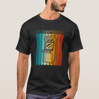 70S 80S 90Sヴィンテージレトロアーケードビデオゲーム旧Sc Tシャツ