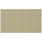 70s Bold Modern Retro Ogee Motif in Greens テーブルクロス (正面(横))