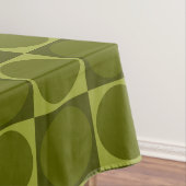 70s Checks and Circles Green テーブルクロス (インサイチュ)