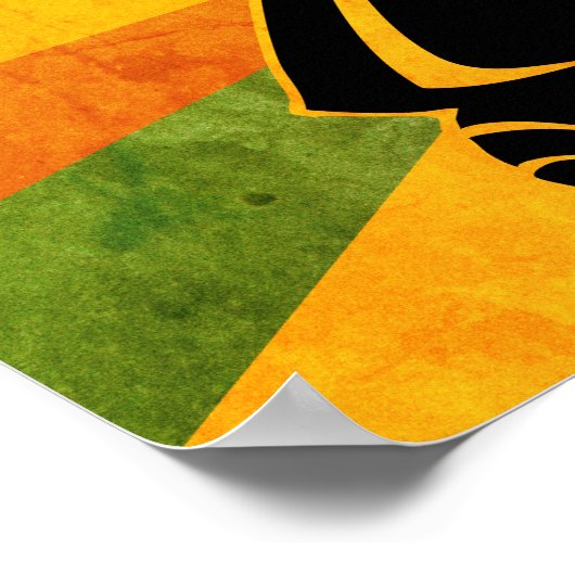 70s Disco Dancer Retro ポスター (角)