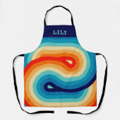 70s Double Wave エプロン (正面)