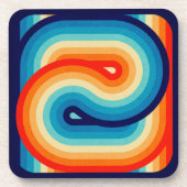 70s Double Wave コースター (正面)