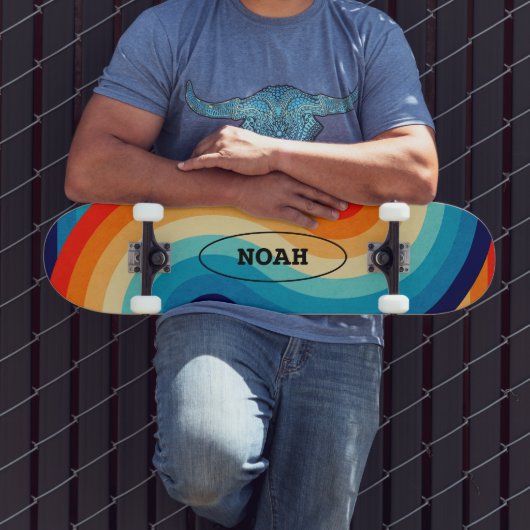 70s Double Wave スケートボード (室外3)