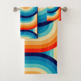 70s Double Wave バスタオルセット