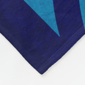 70s Double Wave フリースブランケット (角)