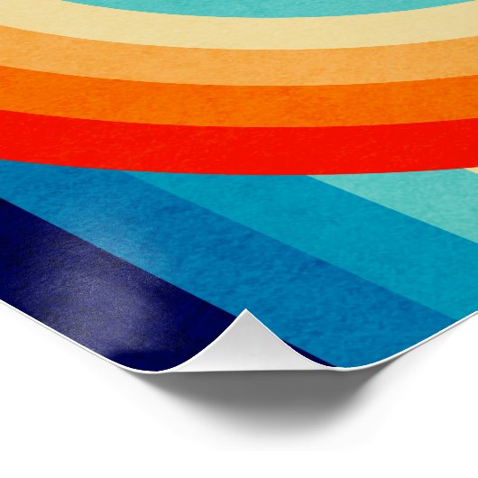 70s Double Wave ポスター (コーナー)