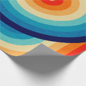 70s Double Wave ラッピングペーパー (角)