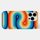 70s Double Wave iPhoneケース (裏面横)