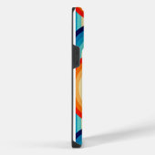 70s Double Wave iPhoneケース (右側面)