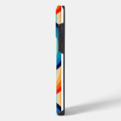70s Double Wave iPhoneケース (左側面)