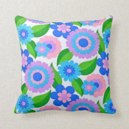 70s FLOWERS クッション