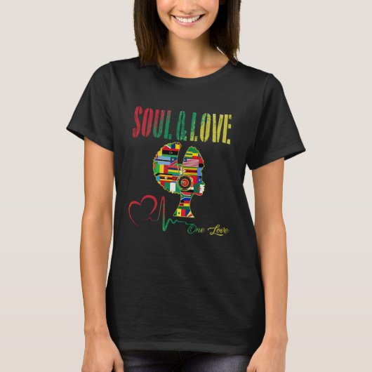 70s Funk Afro Soul Boogie Dance Love Train Funky P Tシャツ (正面)