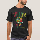 70s Funk Afro Soul Boogie Dance Love Train Funky P Tシャツ (正面)