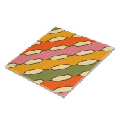 70s Groovyレトロパタカラフルーン タイル (側面)