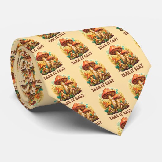 70s Hippy Hippies Custom Necktie Tie ネクタイ (ロール)