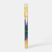 70s Minimalist Sunset Lake iPhone 16ケース (左側面)