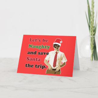 70's Mustache Santa Man – クリスマス